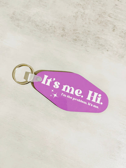 Motel Style Keychain, Taylor Inspired It's Me Design