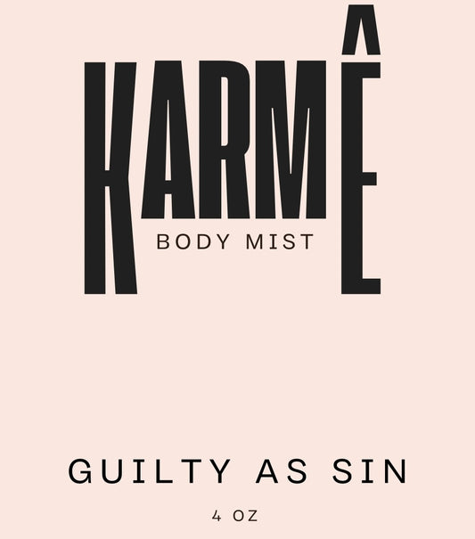 Guilty As Sin Body Mist