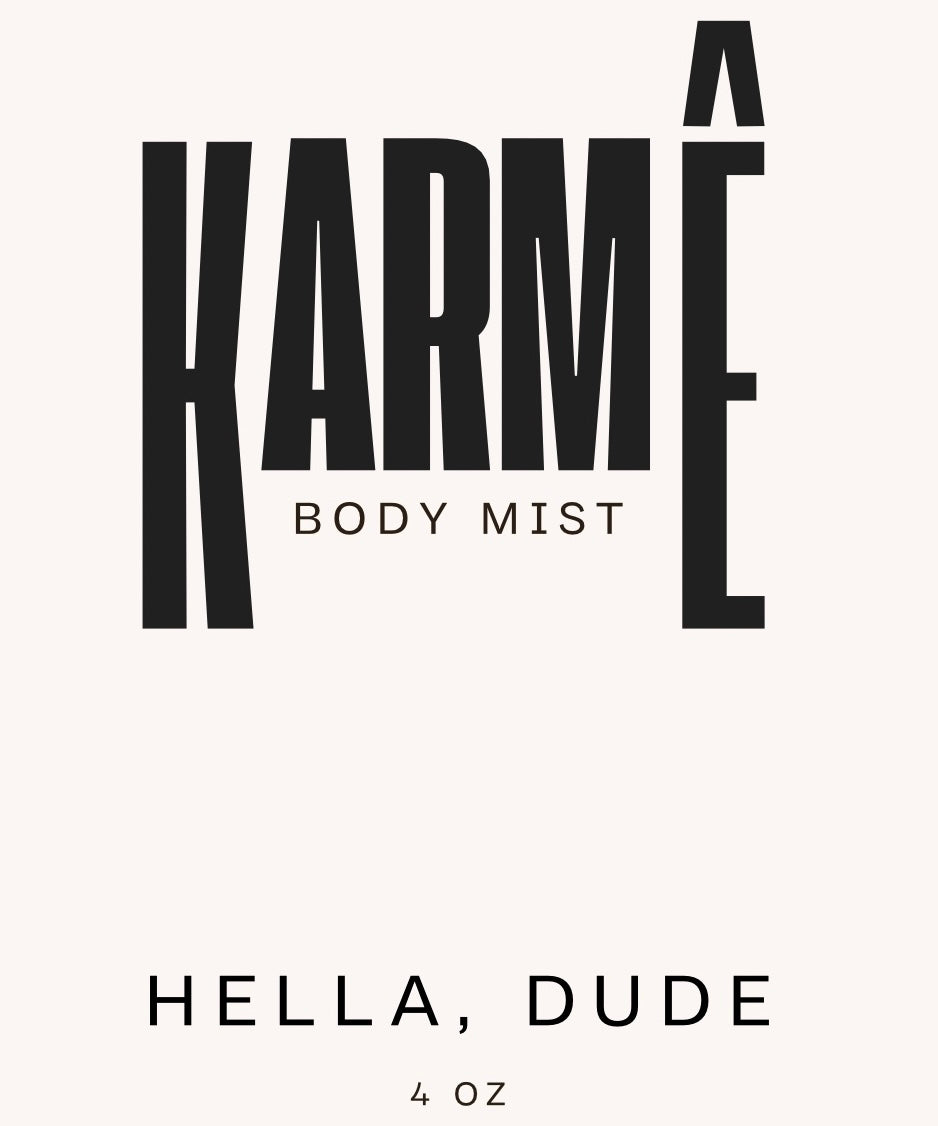 Hella, Dude Body Mist